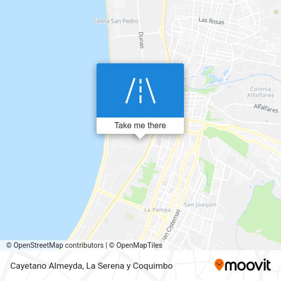 Cayetano Almeyda map