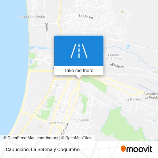 Mapa de Capuccino
