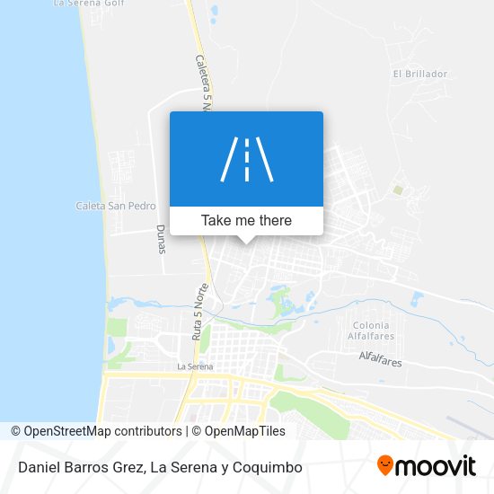 Daniel Barros Grez map