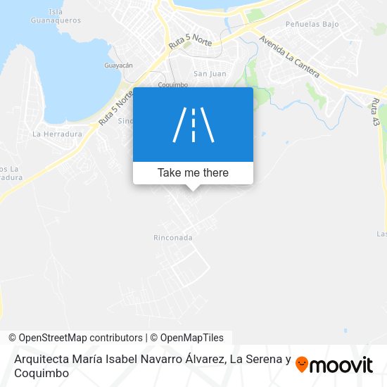 Arquitecta María Isabel Navarro Álvarez map