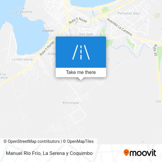 Mapa de Manuel Río Frío