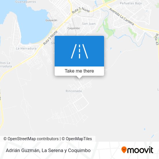 Adrián Guzmán map