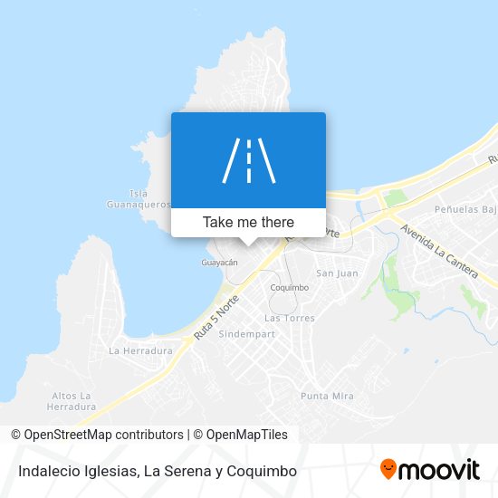 Indalecio Iglesias map
