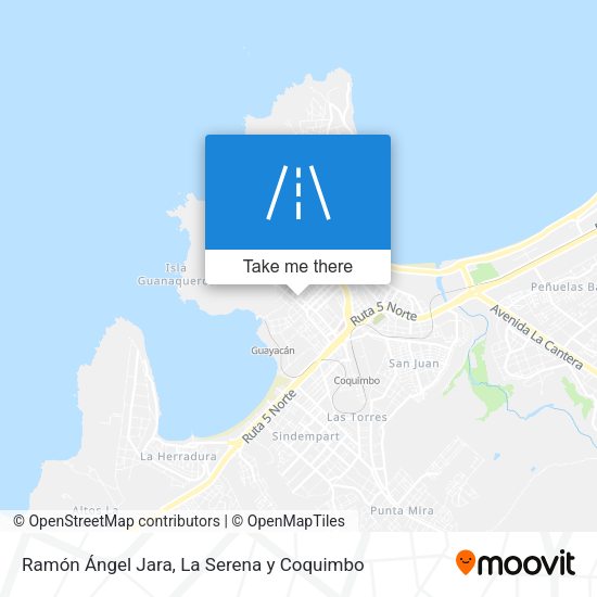 Mapa de Ramón Ángel Jara