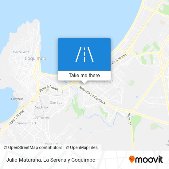 Julio Maturana map