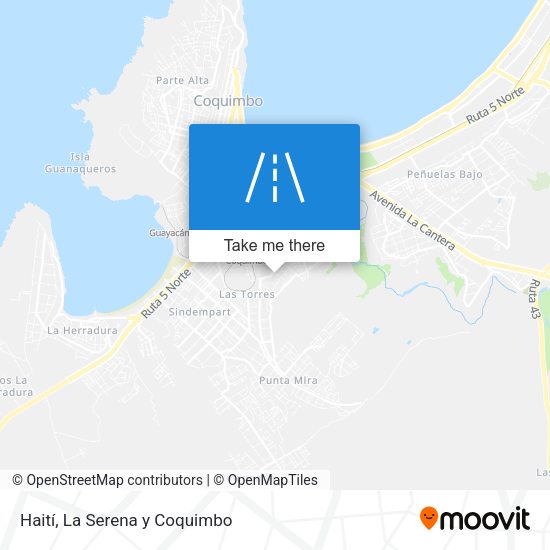 Haití map