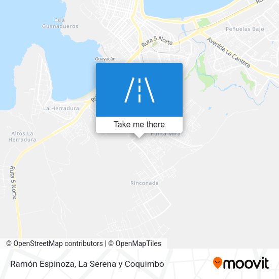 Mapa de Ramón Espinoza