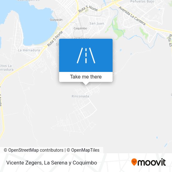 Vicente Zegers map