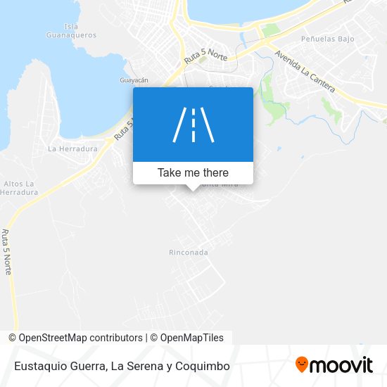 Eustaquio Guerra map