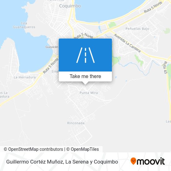 Mapa de Guillermo Cortéz Muñoz