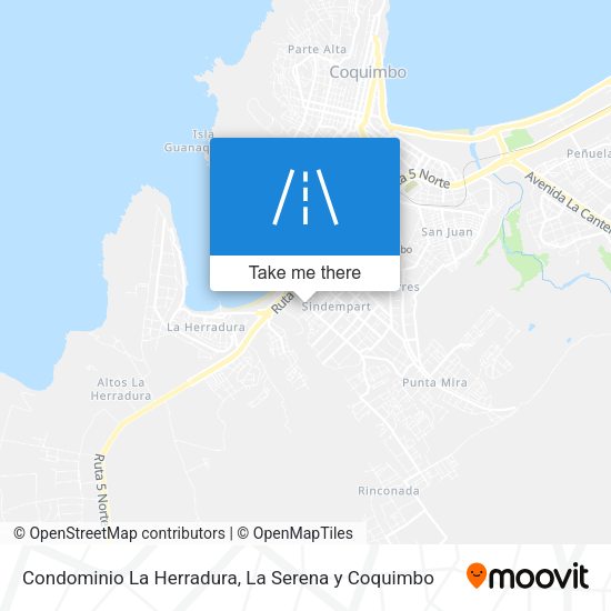 Condominio La Herradura map
