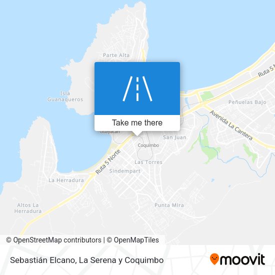 Sebastián Elcano map