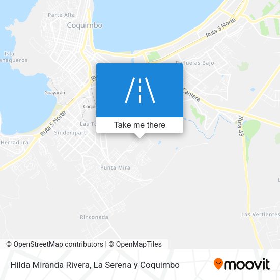 Hilda Miranda Rivera map