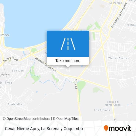 Mapa de César Nieme Apey