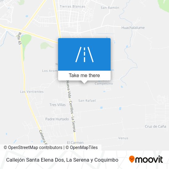 Callejón Santa Elena Dos map