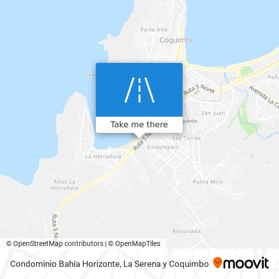 Mapa de Condominio Bahía Horizonte