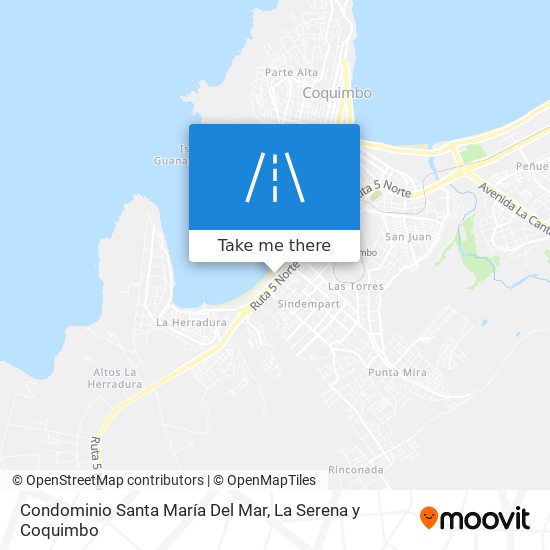 Condominio Santa María Del Mar map