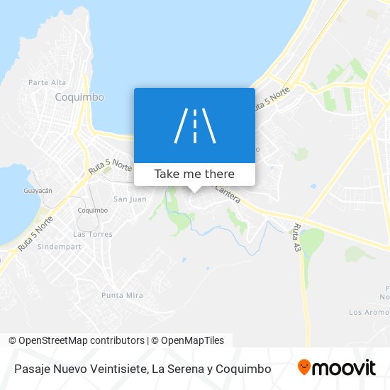 Mapa de Pasaje Nuevo Veintisiete