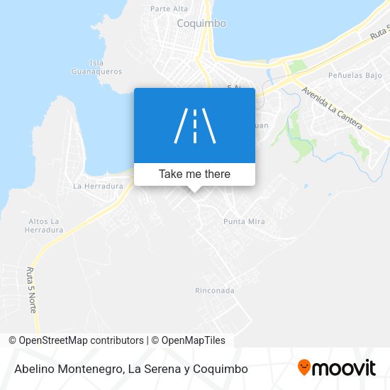 Mapa de Abelino Montenegro