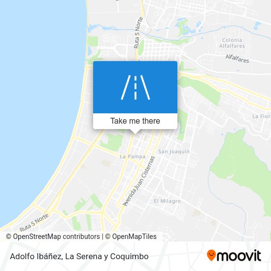 Adolfo Ibáñez map