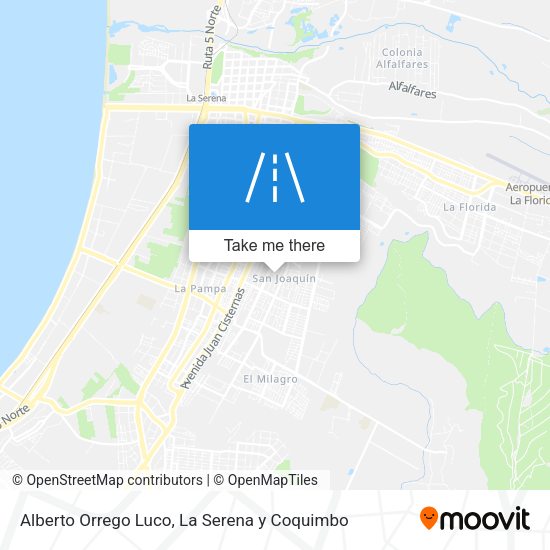 Alberto Orrego Luco map