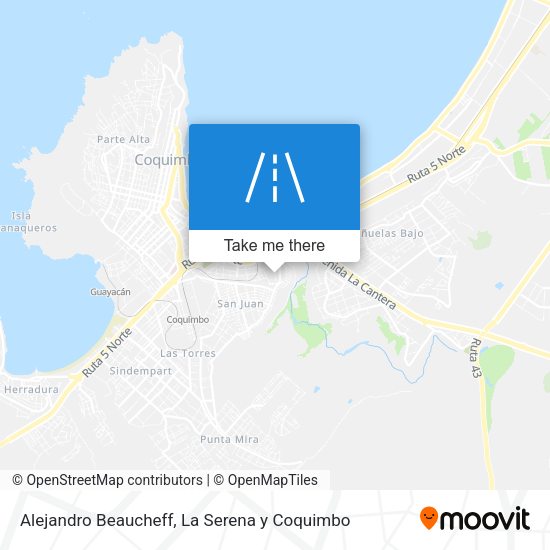 Mapa de Alejandro Beaucheff