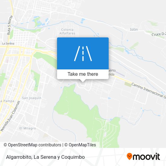 Algarrobito map