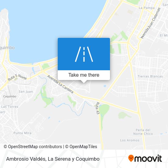 Ambrosio Valdés map
