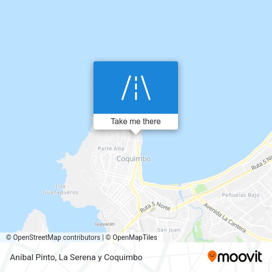 Aníbal Pinto map