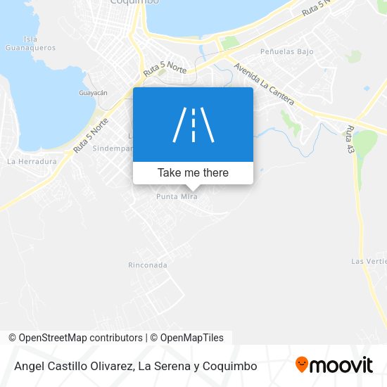 Angel Castillo Olivarez map