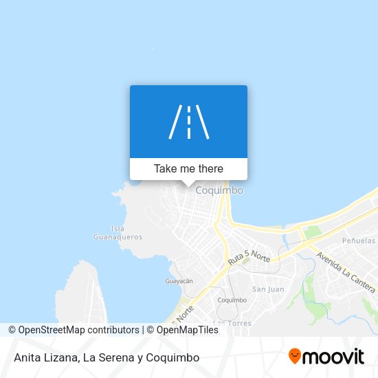 Anita Lizana map