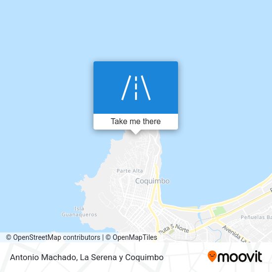 Antonio Machado map