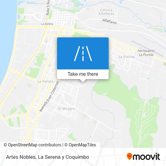 Artes Nobles map