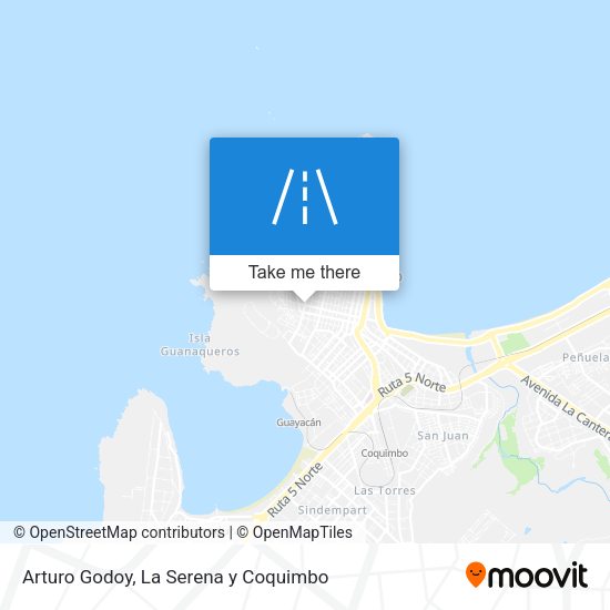 Mapa de Arturo Godoy