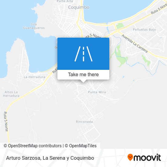 Arturo Sarzosa map