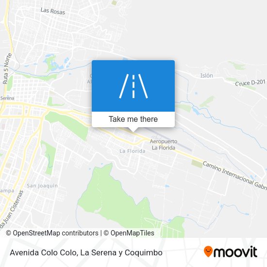 Avenida Colo Colo map