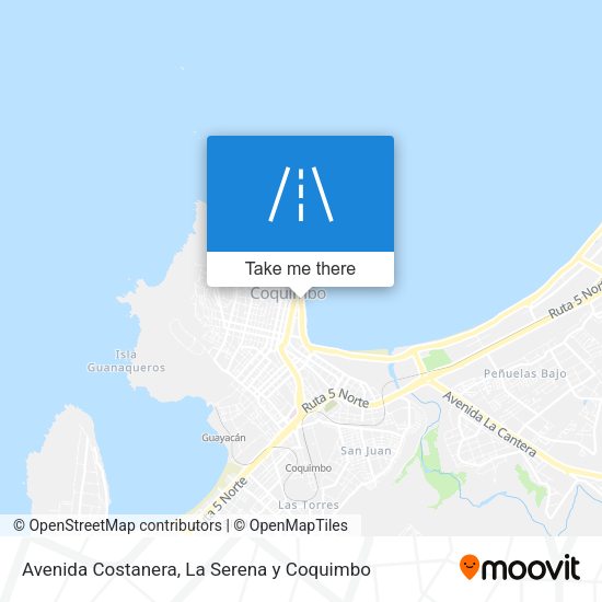 Avenida Costanera map