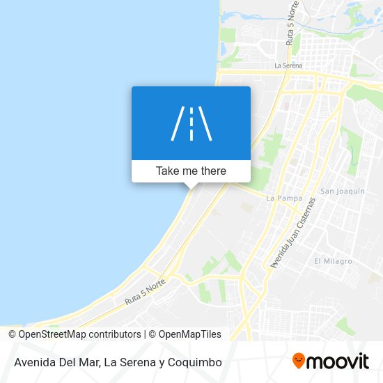 Avenida Del Mar map