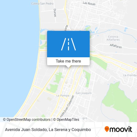 Avenida Juan Soldado map