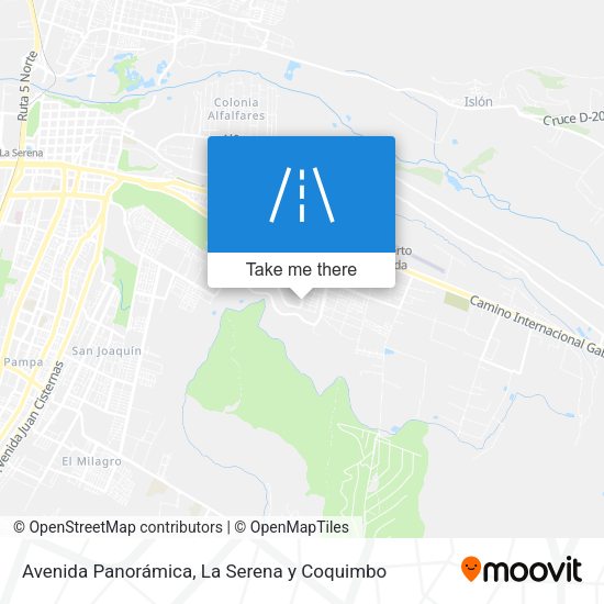 Avenida Panorámica map