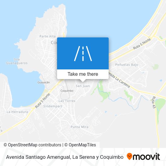 Avenida Santiago Amengual map