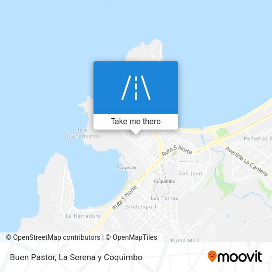 Buen Pastor map