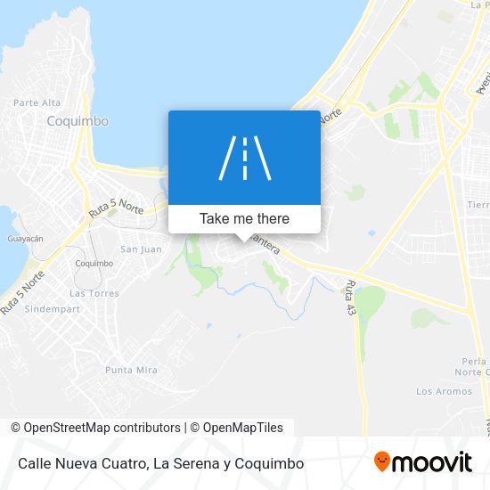 Calle Nueva Cuatro map
