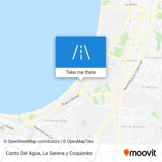 Canto Del Agua map
