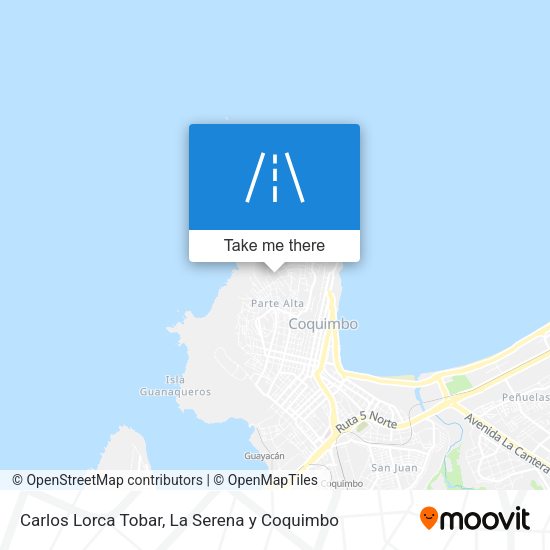 Carlos Lorca Tobar map