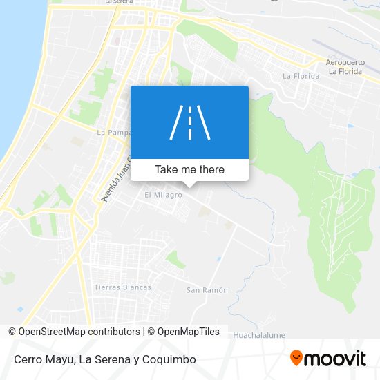 Cerro Mayu map