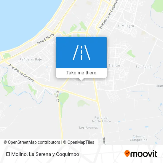 El Molino map