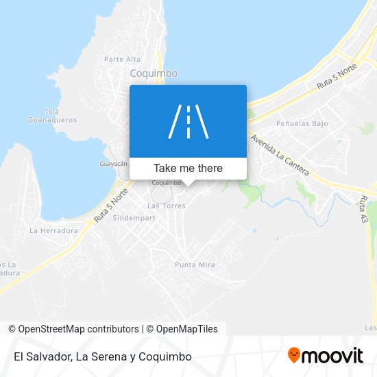 El Salvador map