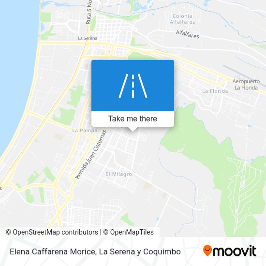 Elena Caffarena Morice map