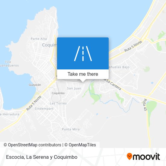 Mapa de Escocia